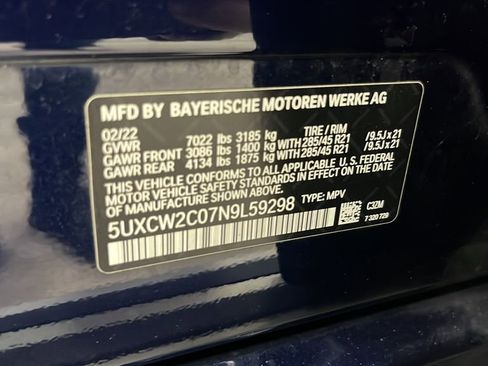 Used 2022 BMW X7 xDrive40i w/ Premium Package image 35