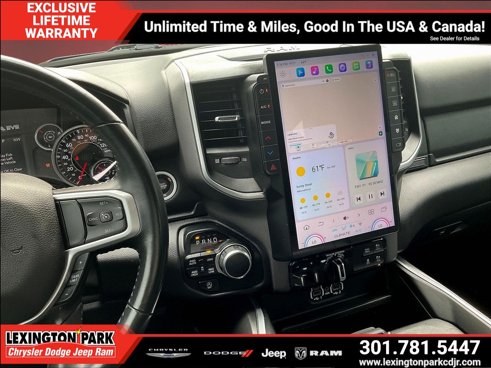 Used 2021 RAM 1500 Big Horn w/ Trailer Tow Group AWD/4WD image 10