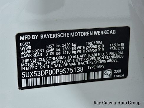 Used 2023 BMW X3 xDrive30i w/ Convenience Package AWD/4WD image 33