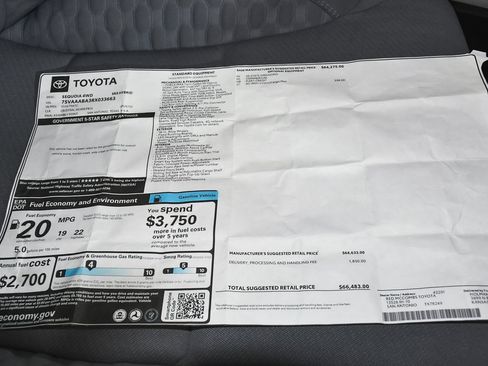 Used 2024 Toyota Sequoia Platinum image 68