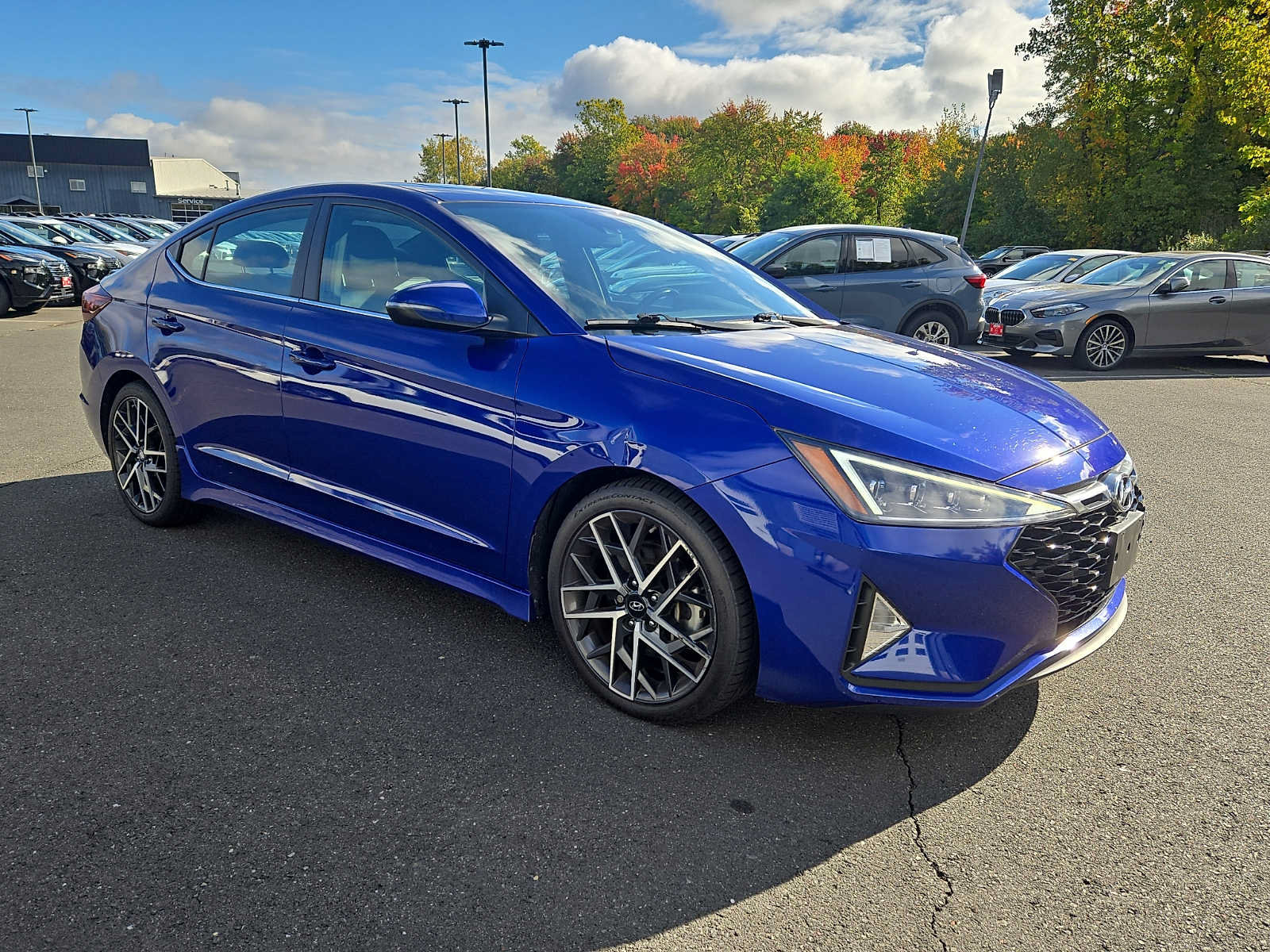 Used 2020 Hyundai Elantra Sport w/ Cargo Package (C1) FWD image 3