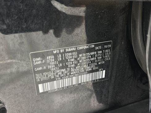 Used 2021 Subaru Outback Limited image 32