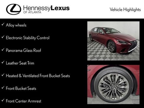 Used 2020 Lexus LS 500 w/ Luxury Package image 11