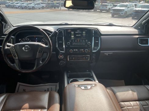 Used 2021 Nissan Titan Platinum Reserve w/ Moonroof Package AWD/4WD image 13