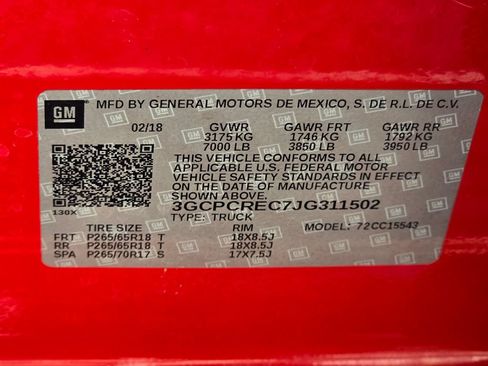 Used 2018 Chevrolet Silverado 1500 LT w/ All Star Edition RWD image 53