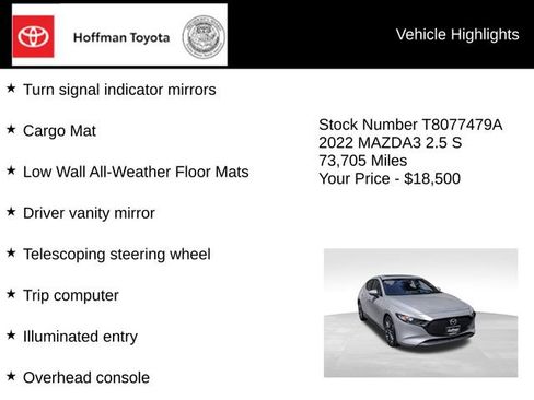 Used 2022 MAZDA MAZDA3 s FWD image 31