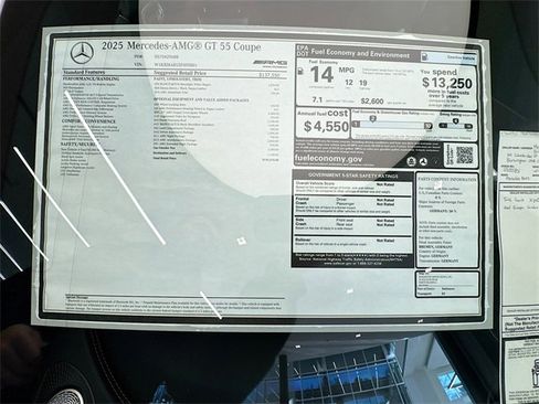 New 2025 Mercedes-Benz AMG GT 55 image 8