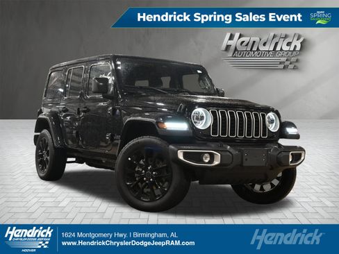 Used 2025 Jeep Wrangler Sahara w/ Safety Group AWD/4WD image 1
