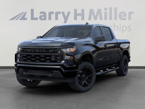 New 2026 Chevrolet Silverado 1500 Custom w/ Turbomax Blackout Package image 8