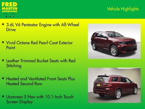 New 2026 Dodge Durango GT image 15