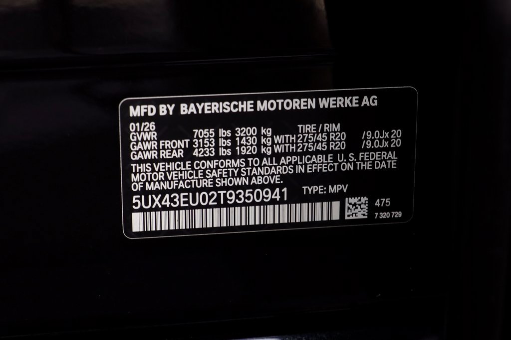 New 2026 BMW X5 xDrive50e w/ M Sport Package AWD/4WD image 25