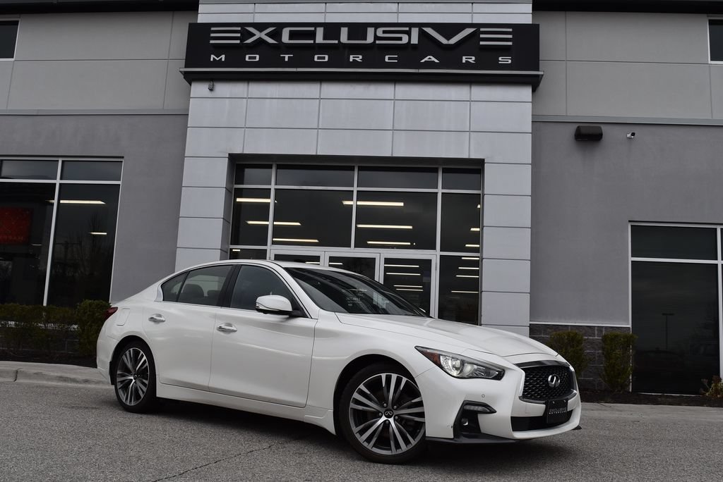 Used 2022 INFINITI Q50 Sensory AWD/4WD image 1