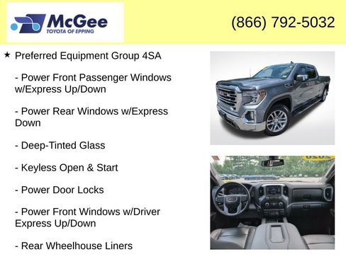 Used 2020 GMC Sierra 1500 SLT w/ SLT Premium Plus Package AWD/4WD image 8