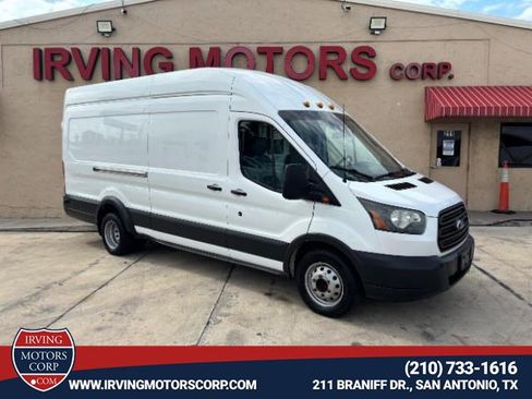 Used 2017 Ford Transit 350 148 High Roof Extended DRW image 1