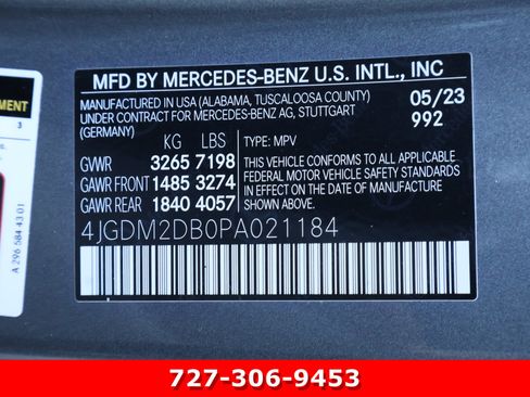 Certified 2023 Mercedes-Benz EQS 450+ SUV image 27