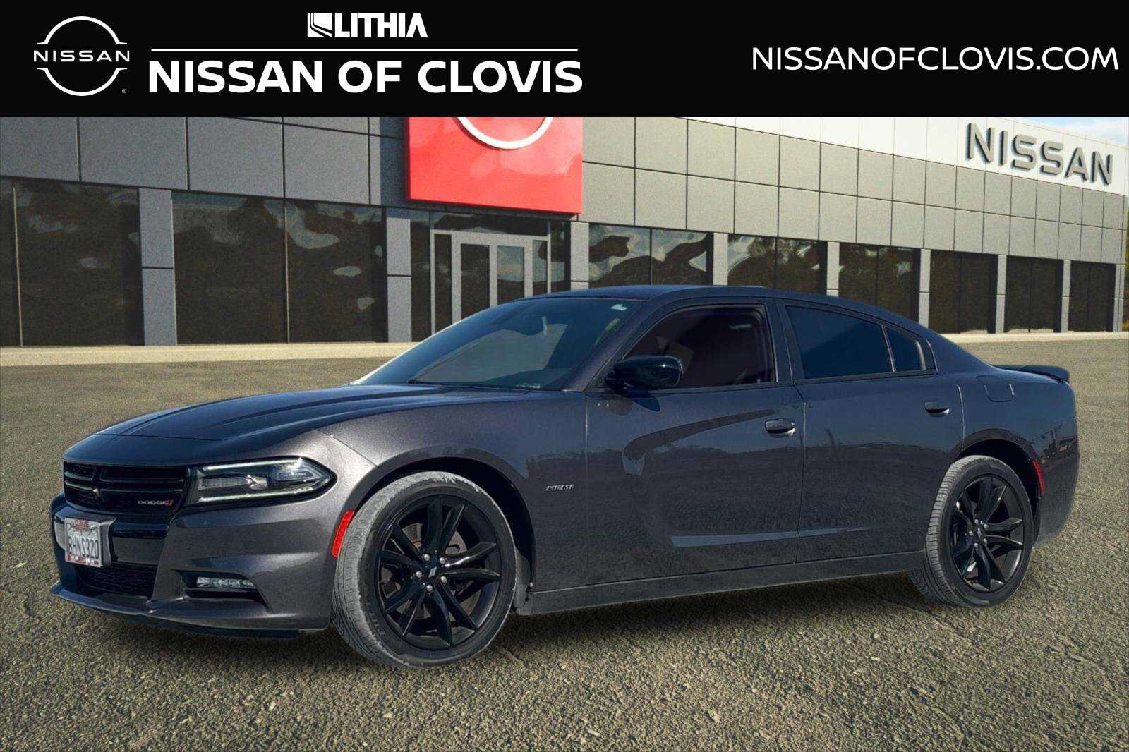 Used 2018 Dodge Charger R/T w/ Blacktop Package RWD image 1