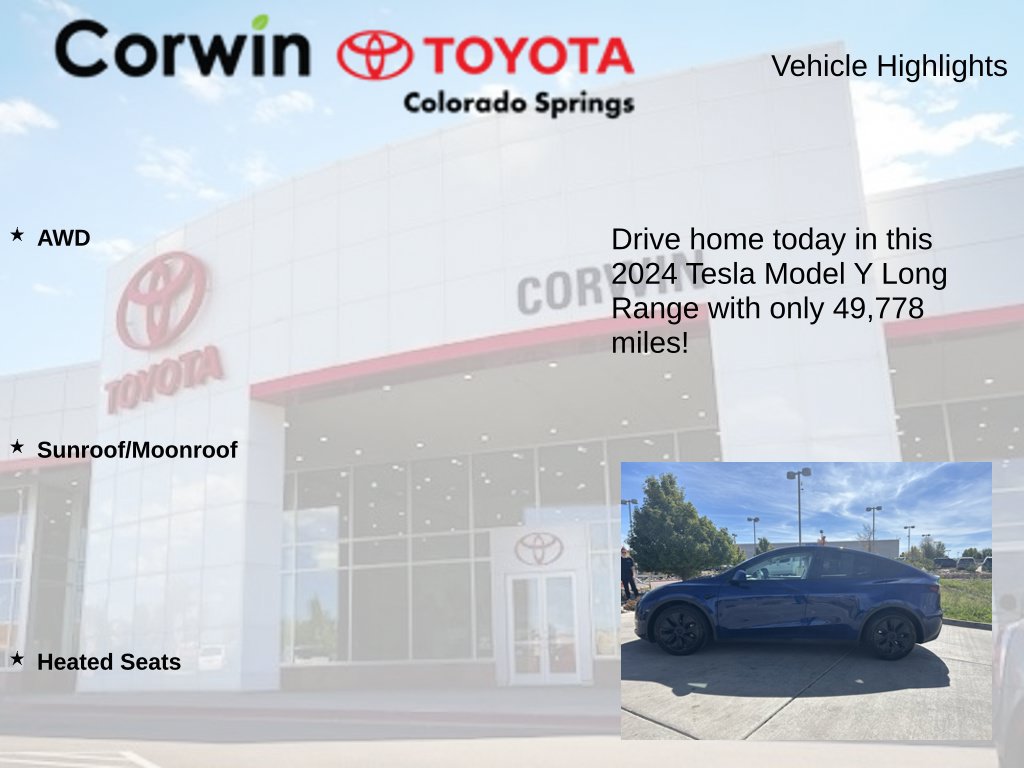 Used 2024 Tesla Model Y Long Range AWD/4WD image 6