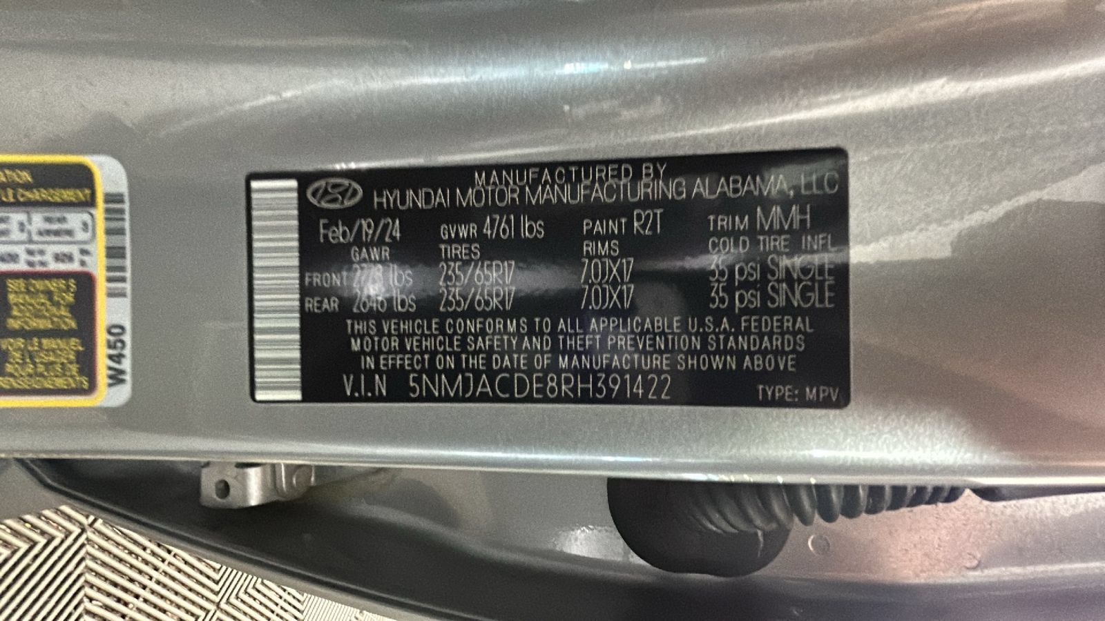 Certified 2024 Hyundai Tucson SE AWD/4WD image 13