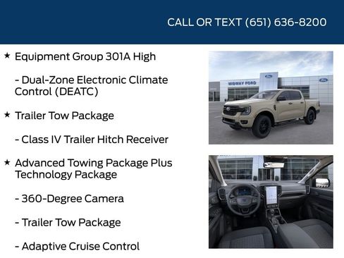 New 2025 Ford Ranger XLT AWD/4WD image 10