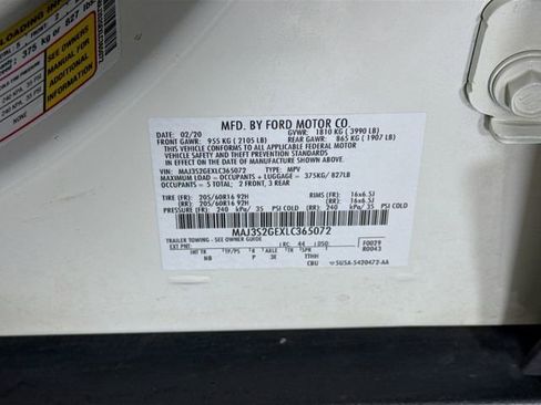 Certified 2020 Ford EcoSport SE image 31