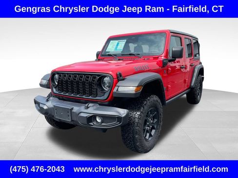 Certified 2025 Jeep Wrangler Unlimited Sport S 4xe AWD/4WD image 3
