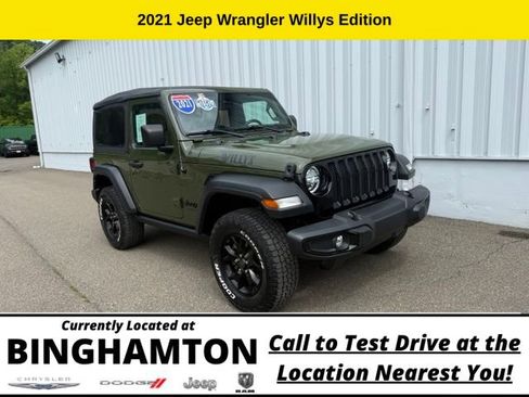Used 2021 Jeep Wrangler Sport AWD/4WD image 2