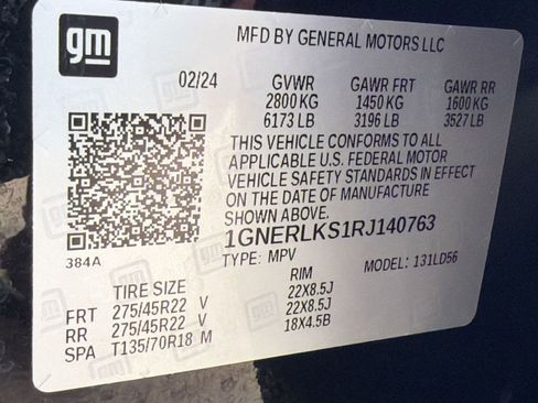 Used 2024 Chevrolet Traverse RS image 19