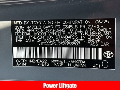 New 2025 Toyota Prius XSE image 29