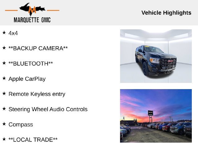 Used 2021 GMC Canyon Elevation Standard w/ Convenience Package AWD/4WD image 3