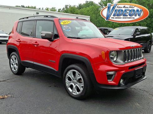 Certified 2019 Jeep Renegade Limited w/ UConnect 8.4 Nav Group AWD/4WD image 1