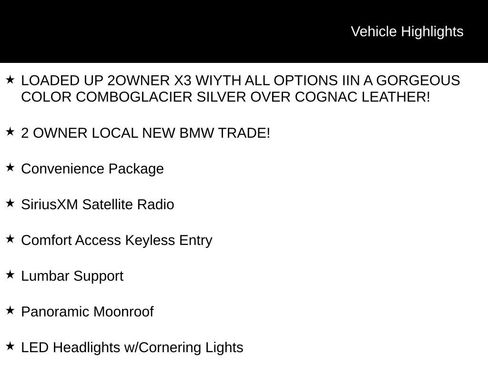 Used 2018 BMW X3 xDrive30i AWD/4WD image 5