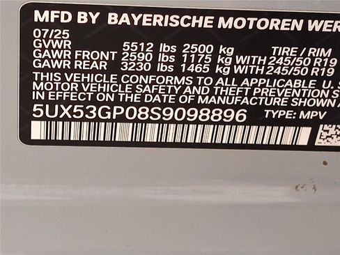 Certified 2025 BMW X3 xDrive30i image 14