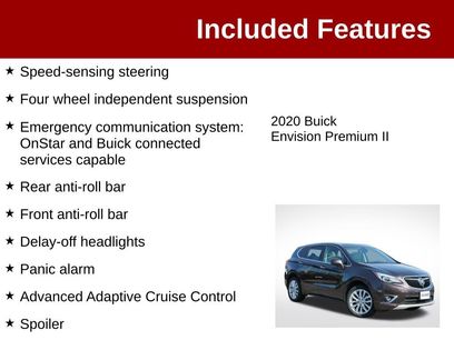 Used 2020 Buick Envision Premium w/ Driver Confidence Package