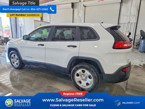 Used 2017 Jeep Cherokee Sport AWD/4WD image 3