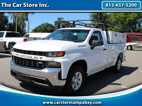 Used 2021 Chevrolet Silverado 1500 W/T w/ WT Fleet Convenience Package RWD image 1