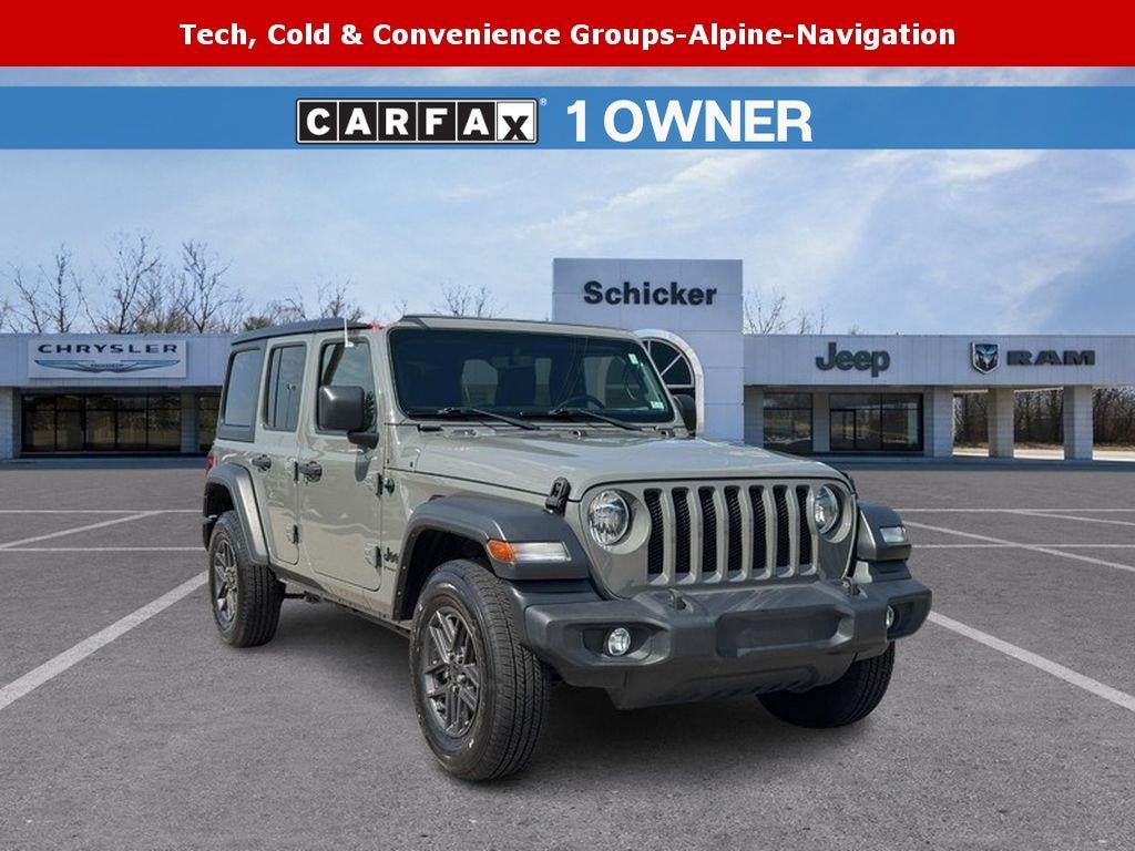 Used 2023 Jeep Wrangler Unlimited Sport AWD/4WD image 1