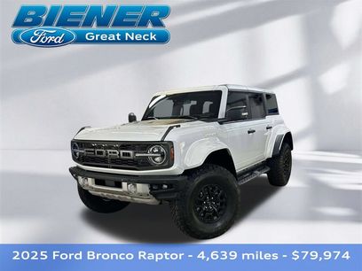 Used 2025 Ford Bronco Raptor w/ Interior Carbon Fiber Pack
