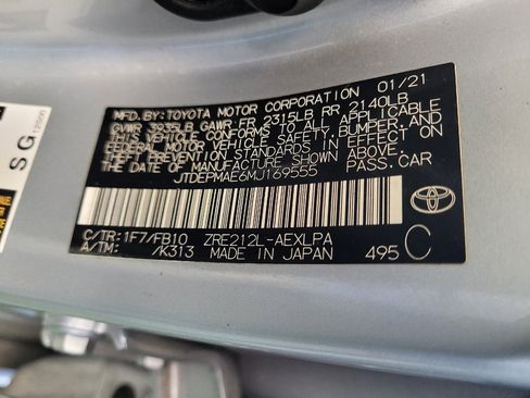 Used 2021 Toyota Corolla LE FWD image 33
