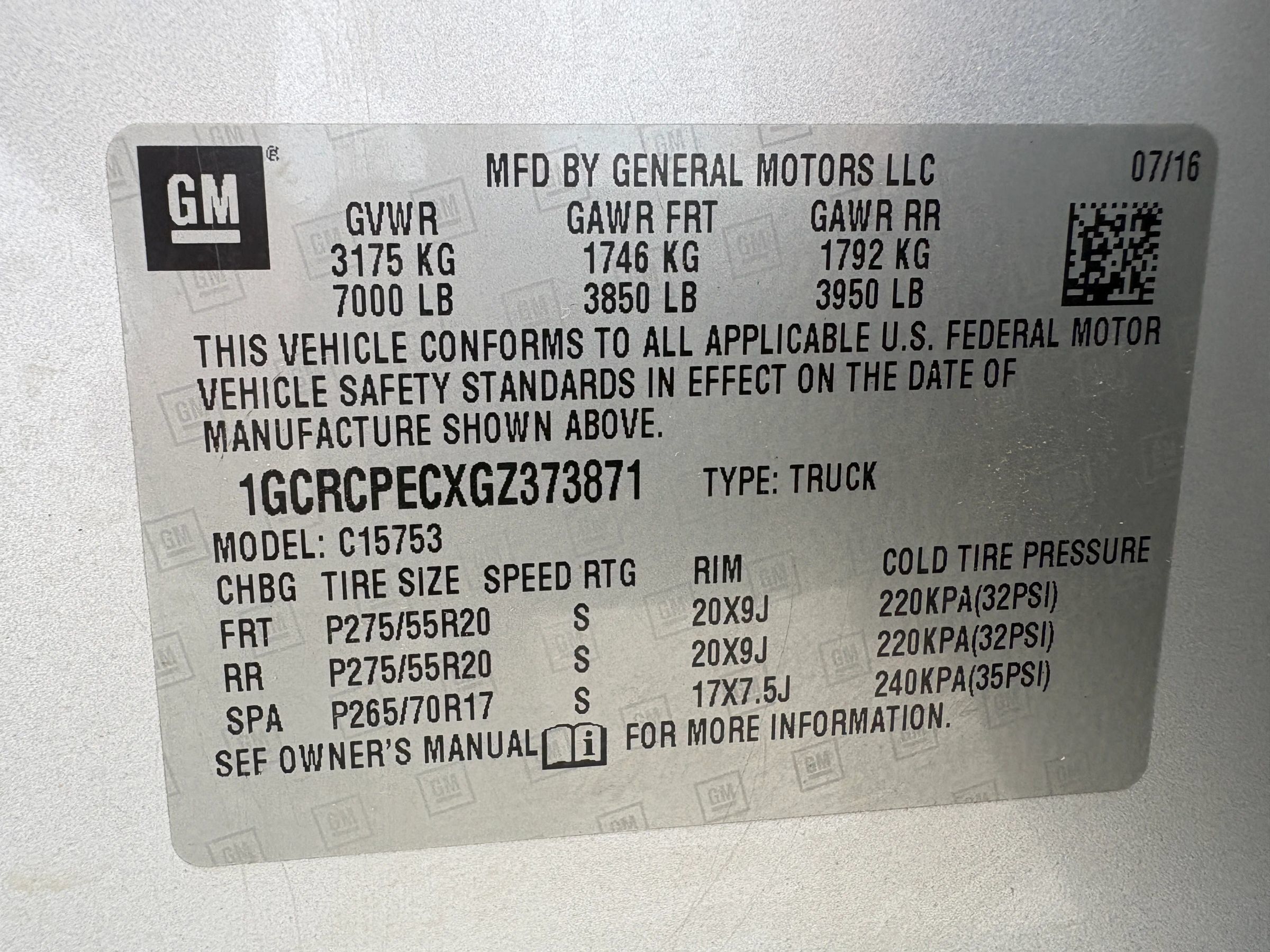 Used 2016 Chevrolet Silverado 1500 Custom w/ Custom Convenience Package RWD image 38