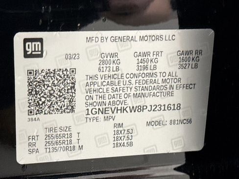 Used 2023 Chevrolet Traverse LT AWD/4WD image 11