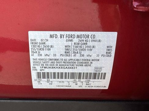 Used 2025 Ford Explorer ST-Line AWD/4WD image 28