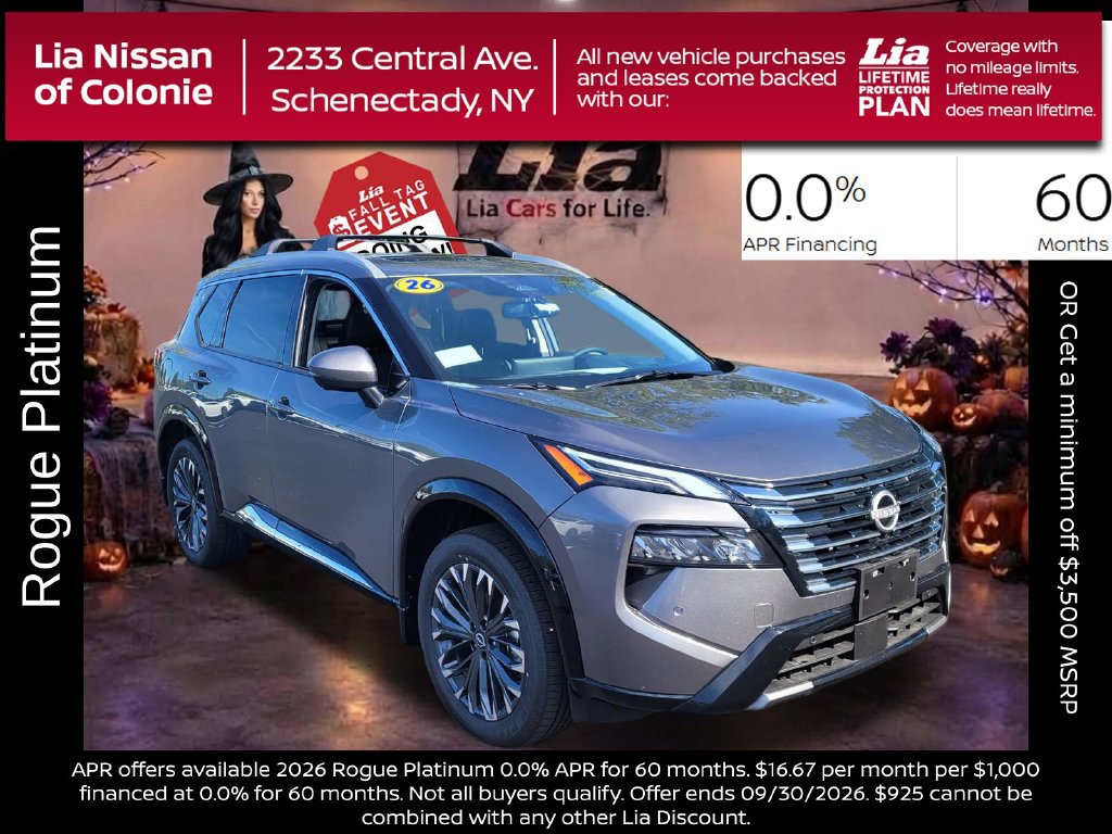New 2026 Nissan Rogue Platinum AWD/4WD 360° Tour