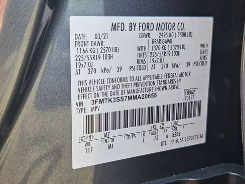 Used 2021 Ford Mustang Mach-E Premium AWD/4WD image 33
