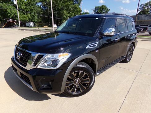 Used 2018 Nissan Armada Platinum w/ Captain Seat Package RWD image 3