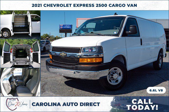 Used 2021 Chevrolet Express 2500 w/ Driver Convenience Package RWD image 1