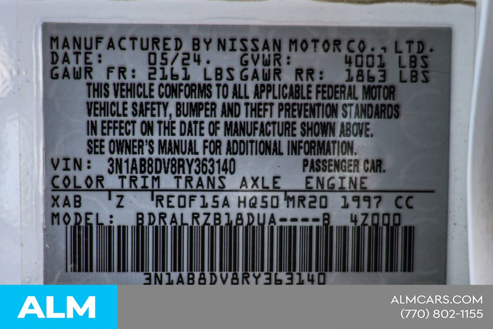 Used 2024 Nissan Sentra SR FWD image 45