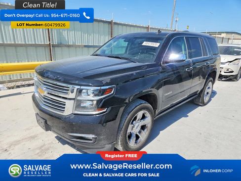 Used 2015 Chevrolet Tahoe LTZ RWD image 1