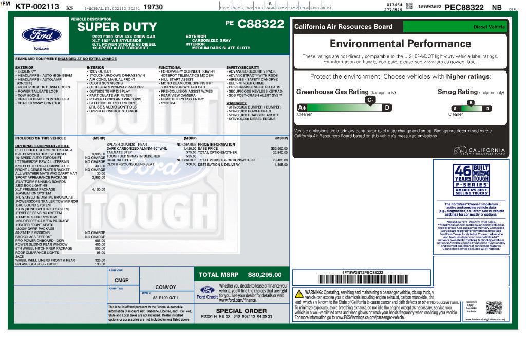 Used 2023 Ford F350 XLT w/ XLT Premium Package AWD/4WD image 5