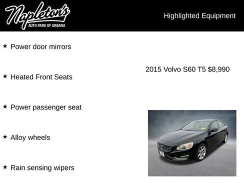 Used 2015 Volvo S60 T5 image 7