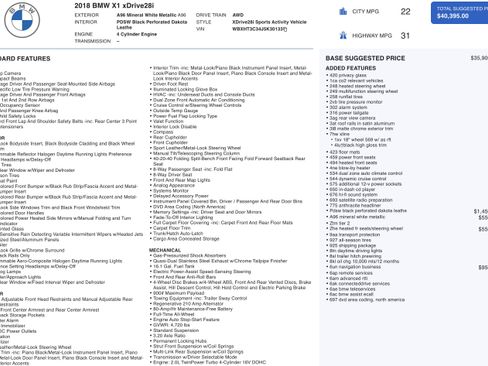 Used 2018 BMW X1 xDrive28i image 3